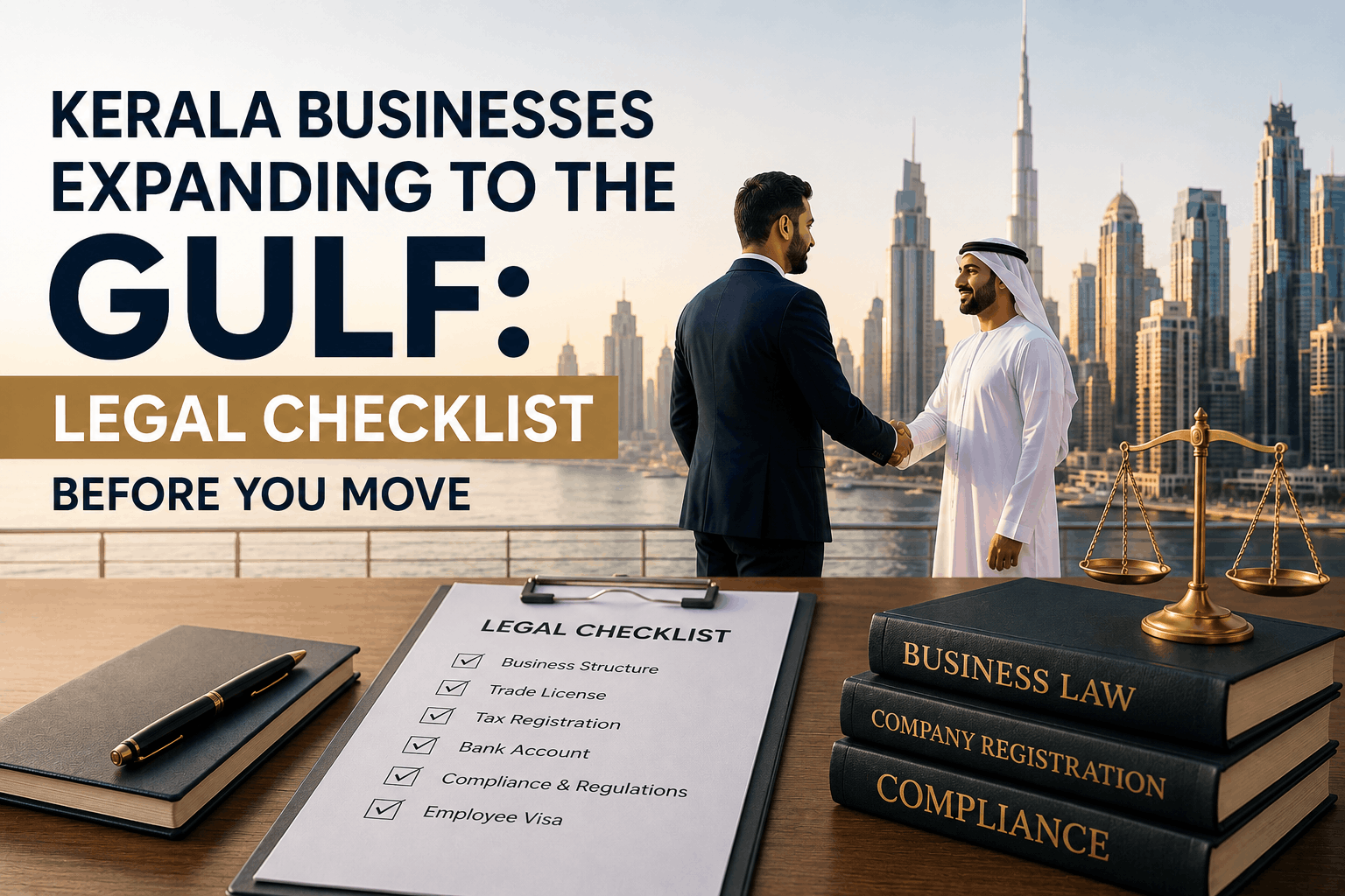Kerala Businesses Expanding to the Gulf: The Complete Legal Checklist Before You Move